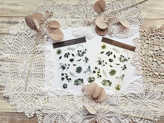 Sticker „Moody Green“ – Lauli's Papeterie