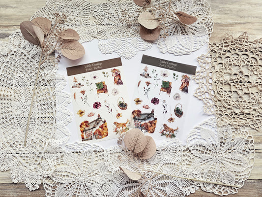 Aufkleber „Little Cottage“ – Lauli’s Papeterie