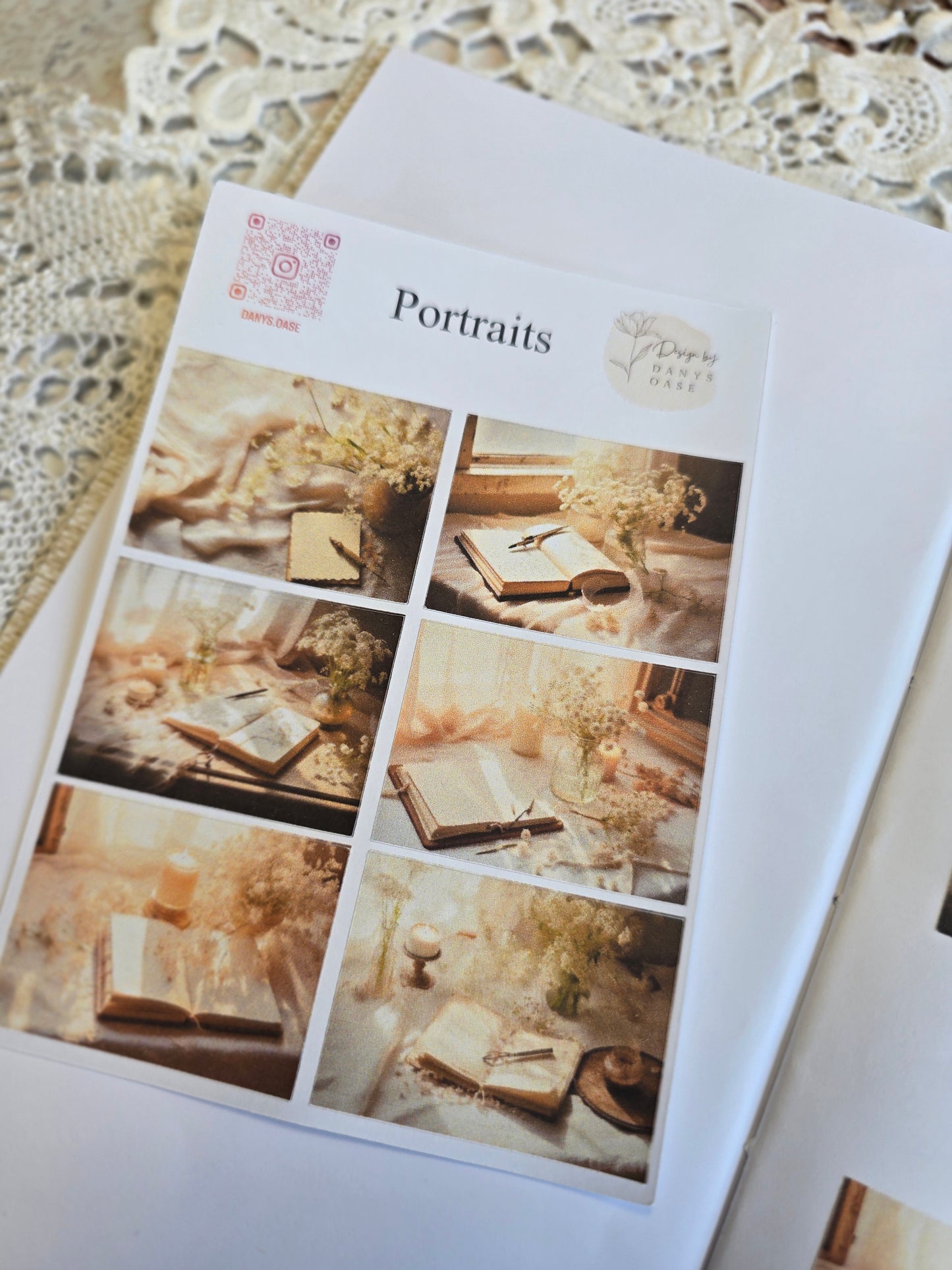 Stickers I Vintage I 6 motifs I Aesthetics I Journaling I Collage I Scrapbooking I Desk