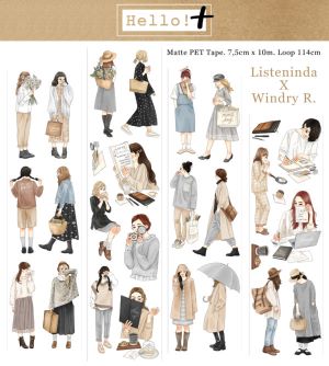 PET Tape „Hello!+“ – Listeninda × Windry R.