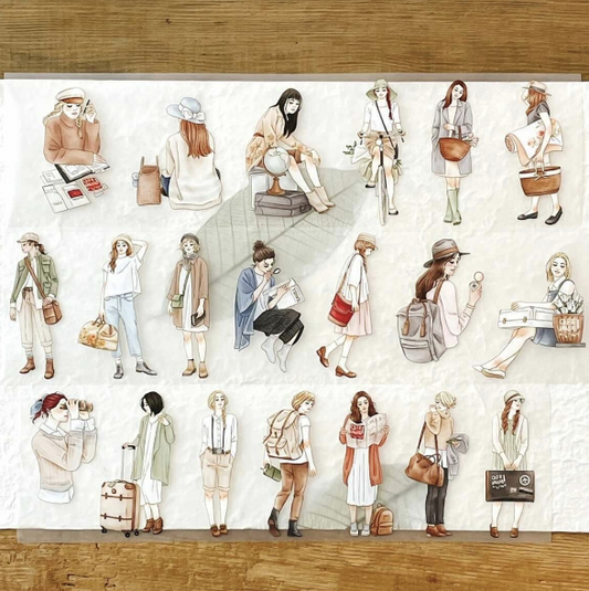 PET Tape „Wanderlust“ – Café Analog × Windry R.