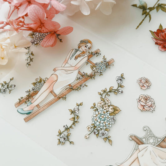 PET Tape „Bouquets“ – Journal Pages x Windry R.