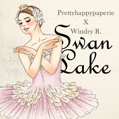 PET Tape „Swan Lake“ – Prettyhappypaperie × Windry R.