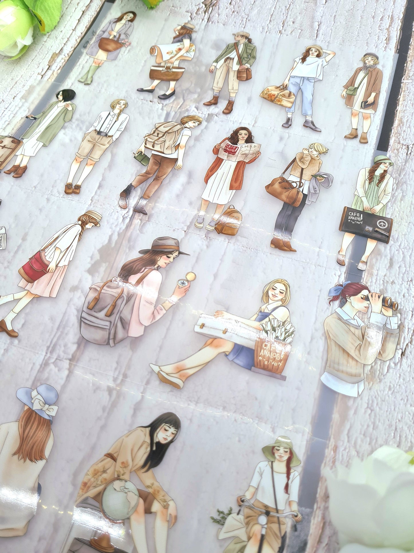 PET Tape „Wanderlust“ – Café Analog × Windry R.