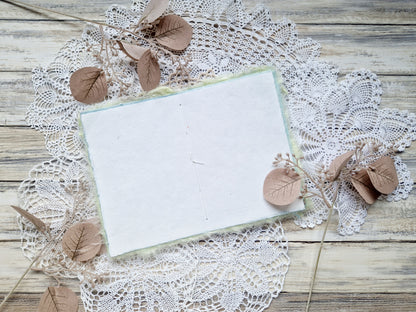 Midi Journal – Handmade DIN A6 notebook with 64 pages made of handmade paper