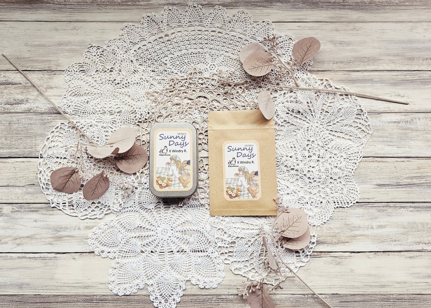 Sticker „Sunny Days“ – 63Penhouse × Windry R.