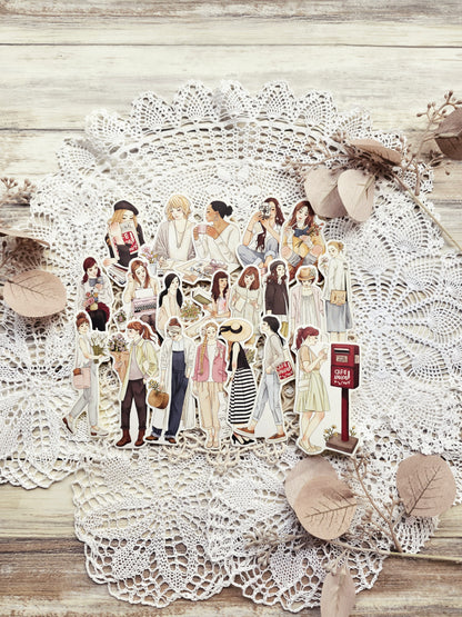 Sticker „Spring Letters“ – Café Analog x Windry R.