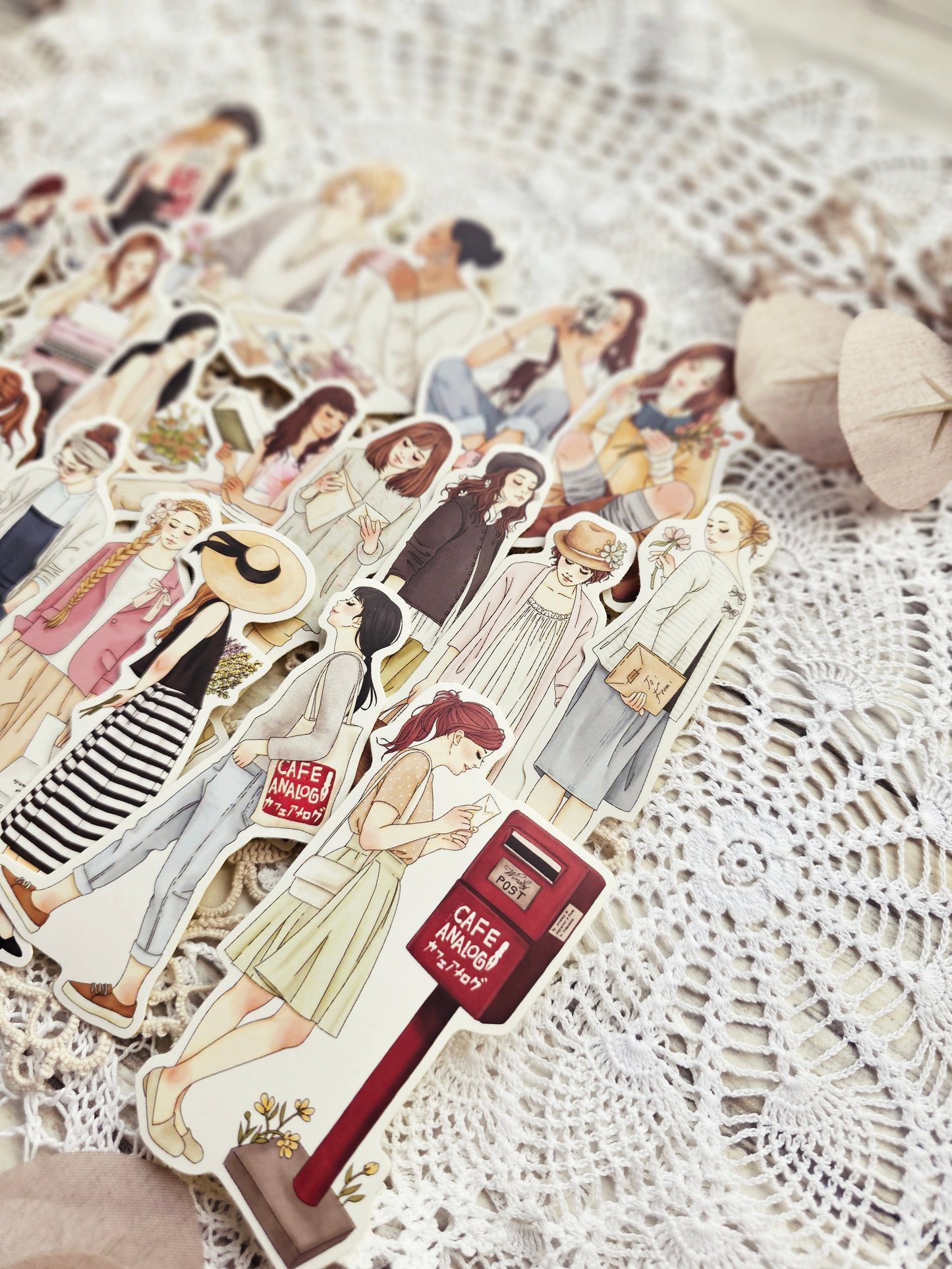 Sticker „Spring Letters“ – Café Analog x Windry R.