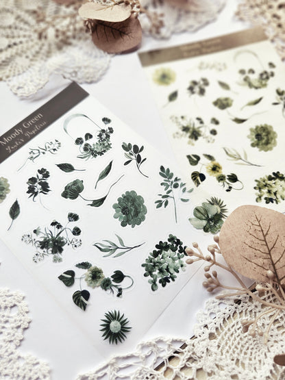 Sticker „Moody Green“ – Lauli's Papeterie