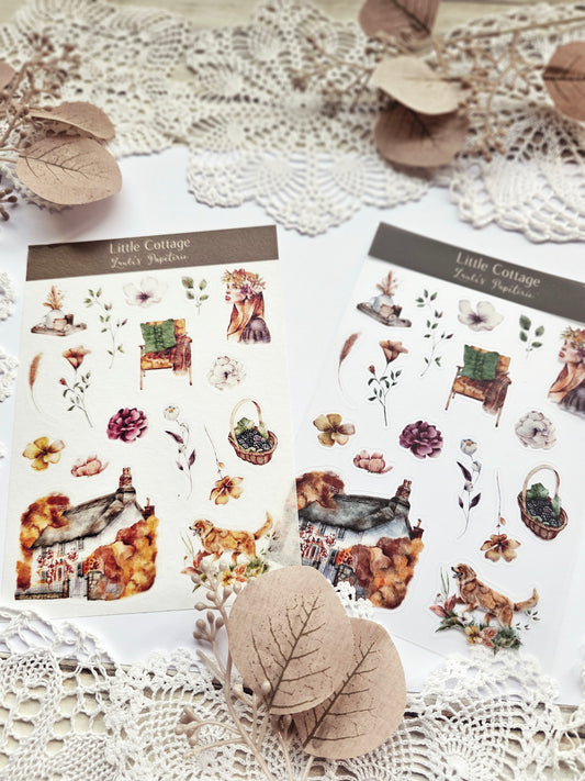 Aufkleber „Little Cottage“ – Lauli’s Papeterie