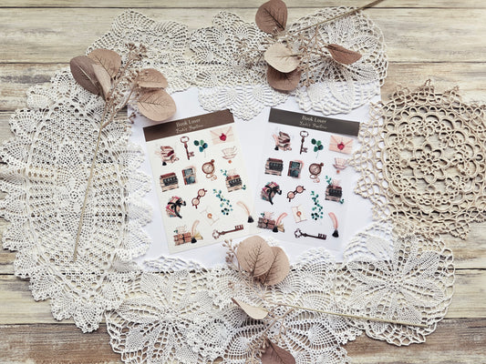 Sticker „Book Lover“ – Lauli's Papeterie