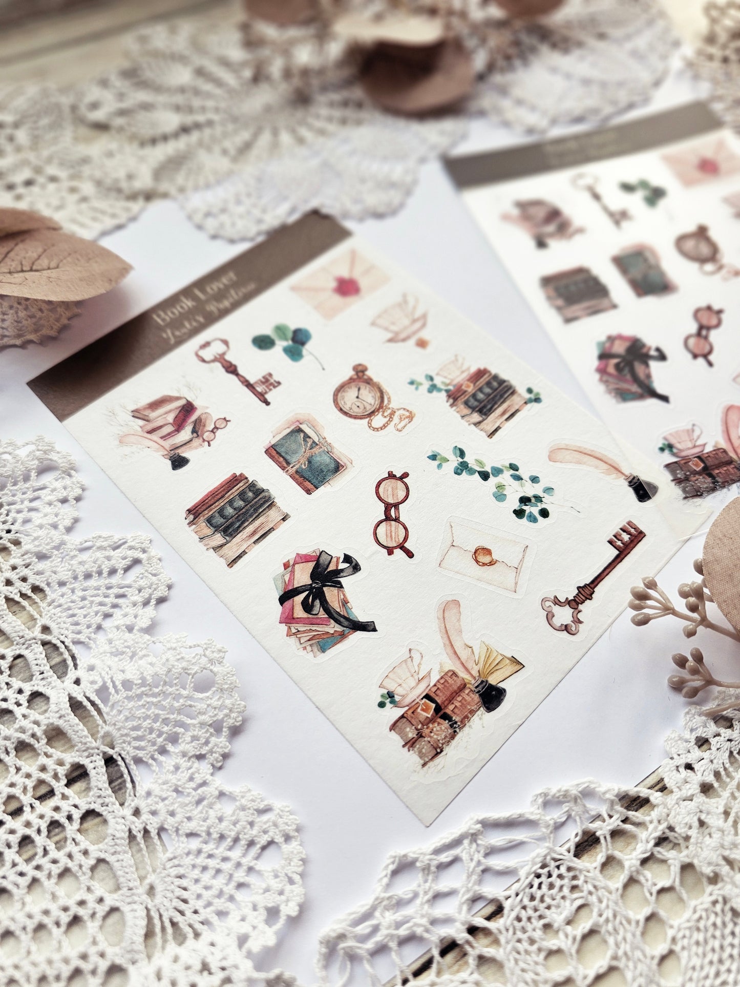 Sticker „Book Lover“ – Lauli's Papeterie