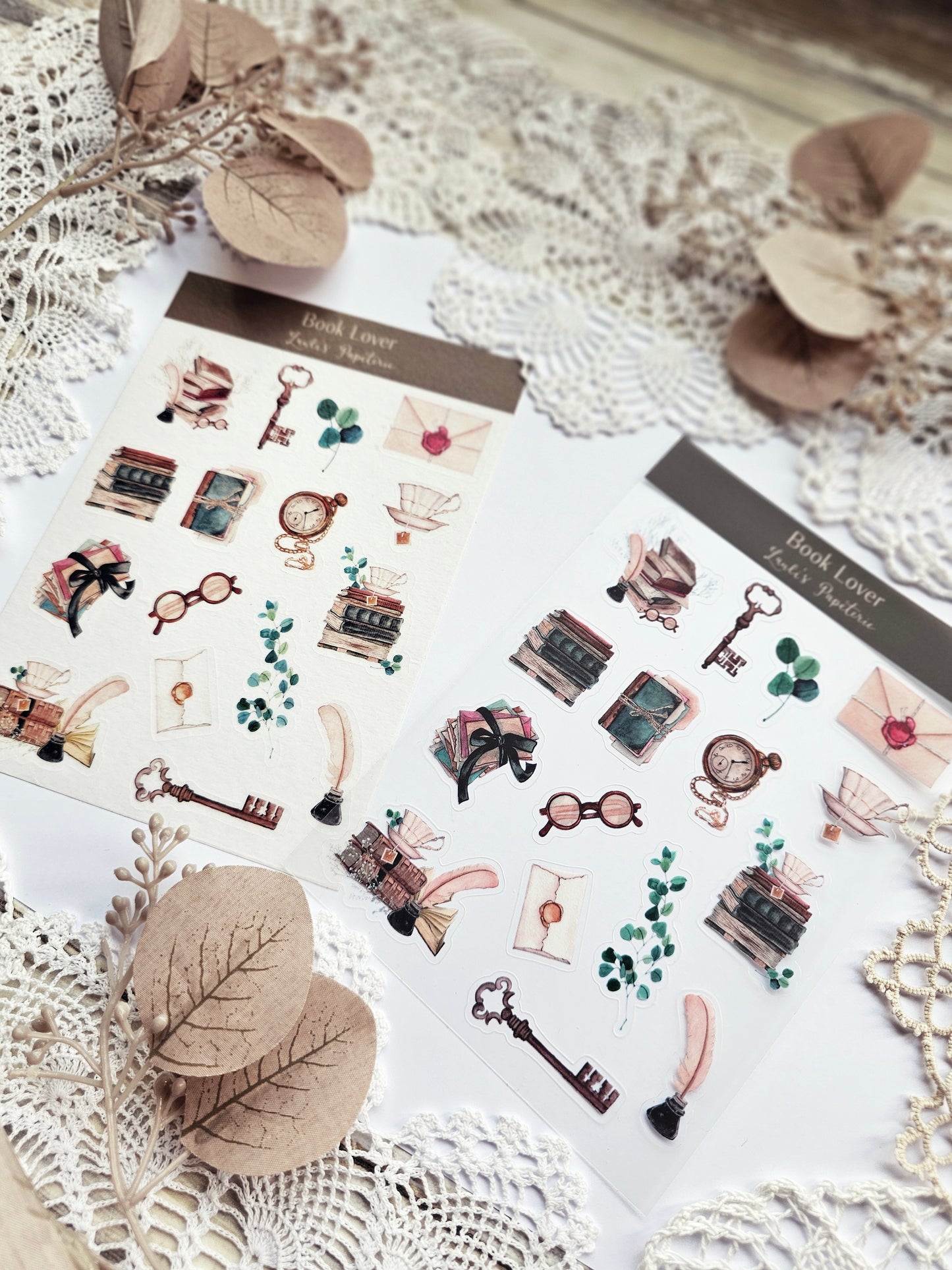 Sticker „Book Lover“ – Lauli's Papeterie