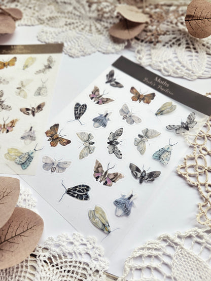 Sticker „Moths“ – Lauli's Papeterie