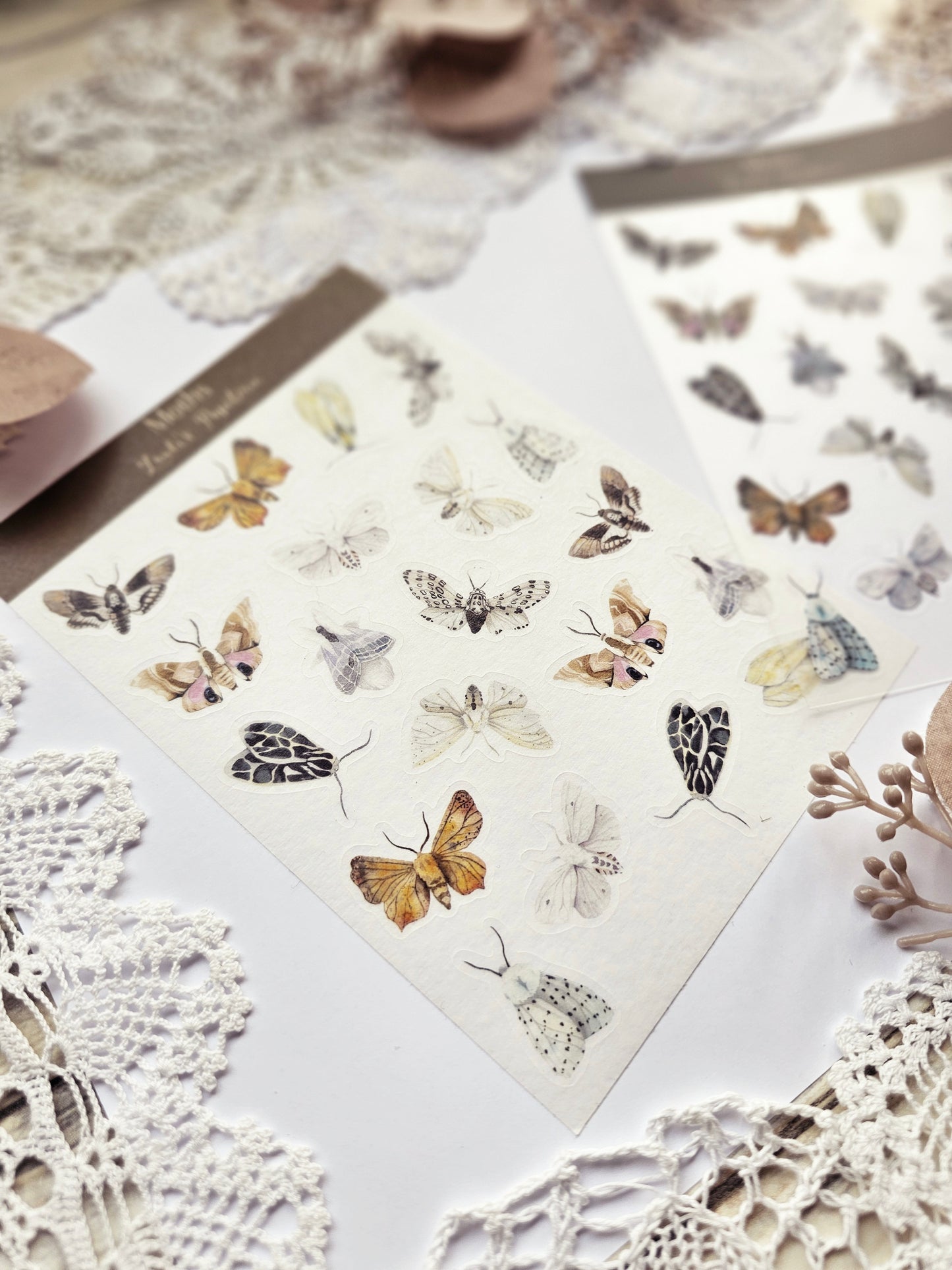 Sticker „Moths“ – Lauli's Papeterie