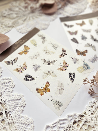 Sticker „Moths“ – Lauli's Papeterie