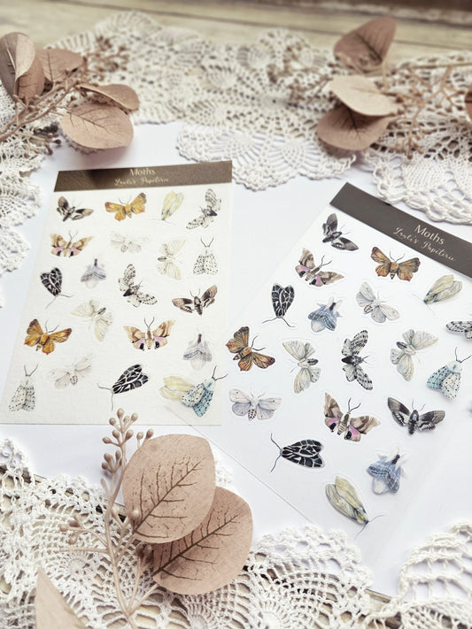 Sticker „Moths“ – Lauli's Papeterie