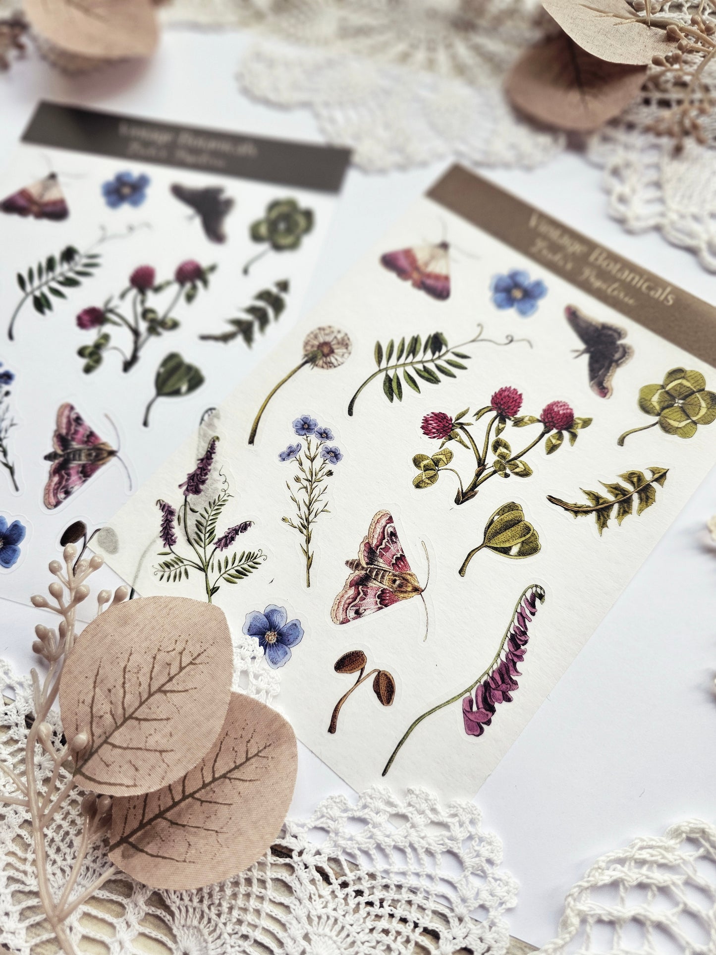 Sticker „Vintage Botanicals“ – Lauli's Papeterie