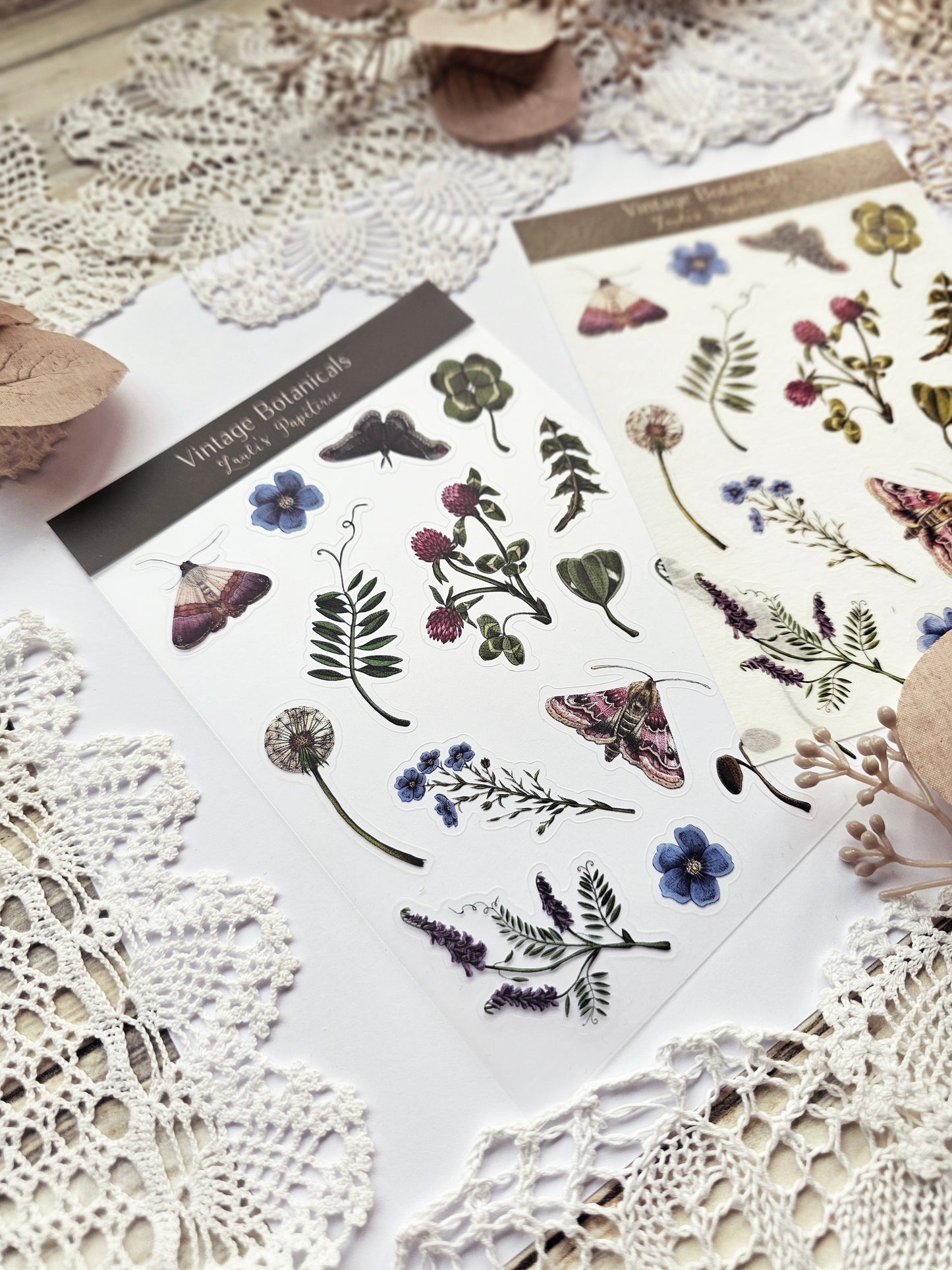Sticker „Vintage Botanicals“ – Lauli's Papeterie