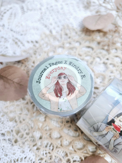 PET Tape „Everyday B“ – Journal Pages × Windry R.