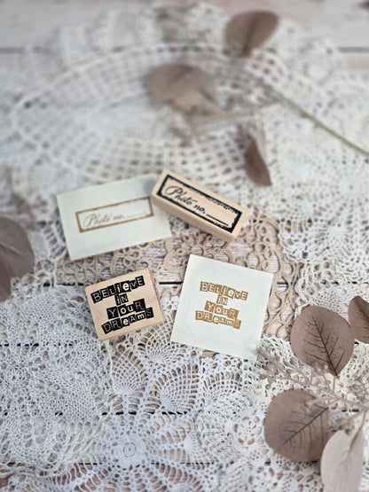 Catslife Press Holzstempel – Vintage Motive