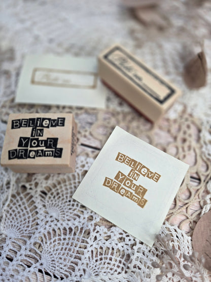 Catslife Press Holzstempel – Vintage Motive