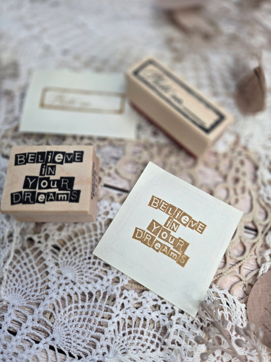 Catslife Press Holzstempel – Vintage Motive