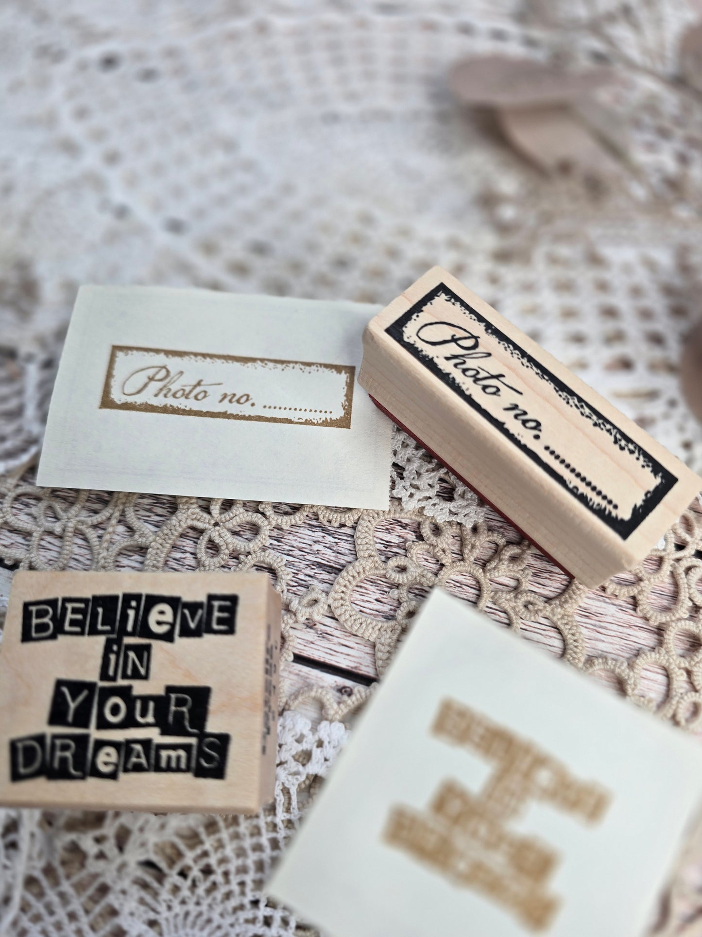 Catslife Press Holzstempel – Vintage Motive