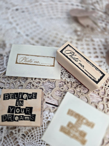 Catslife Press Holzstempel – Vintage Motive