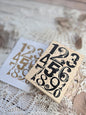 Holzstempel „Zahlenmix“ – Catslife Press