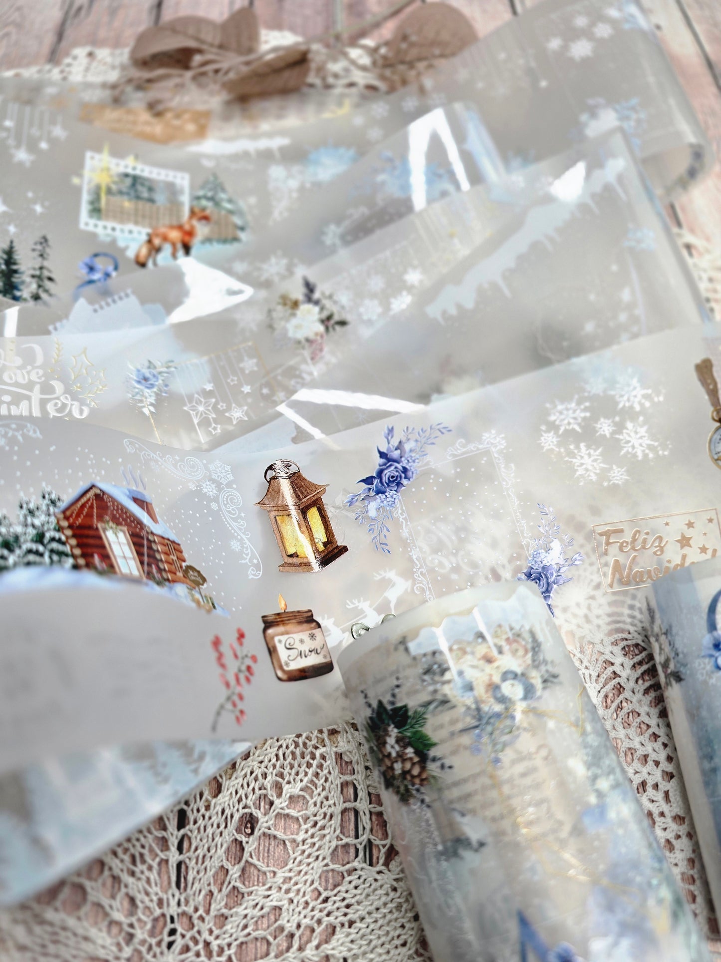 PET Tape „Winter’s Embrace“ – Danys Oase – Winterliches Design