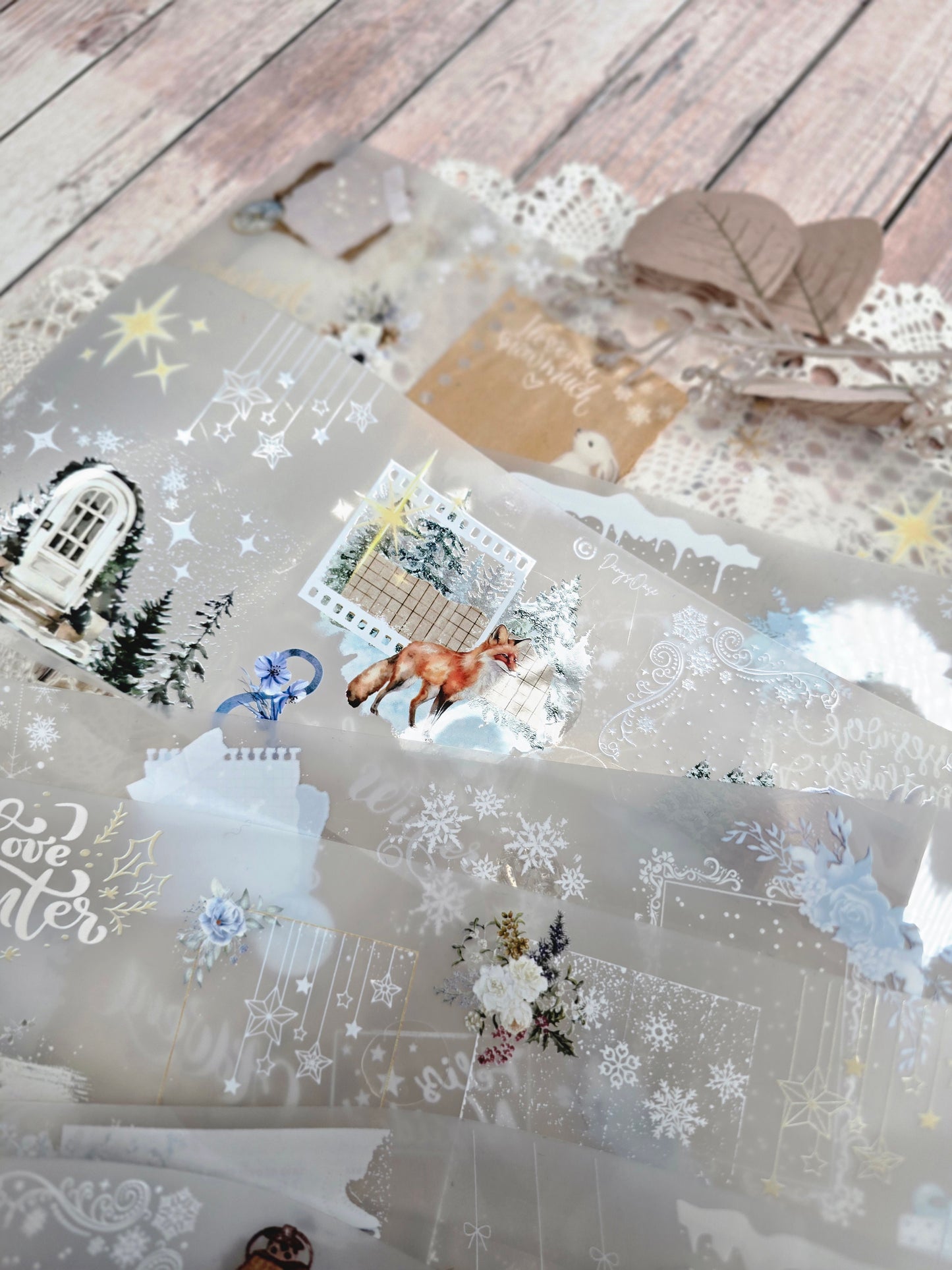 PET Tape „Winter’s Embrace“ – Danys Oase – Winterliches Design