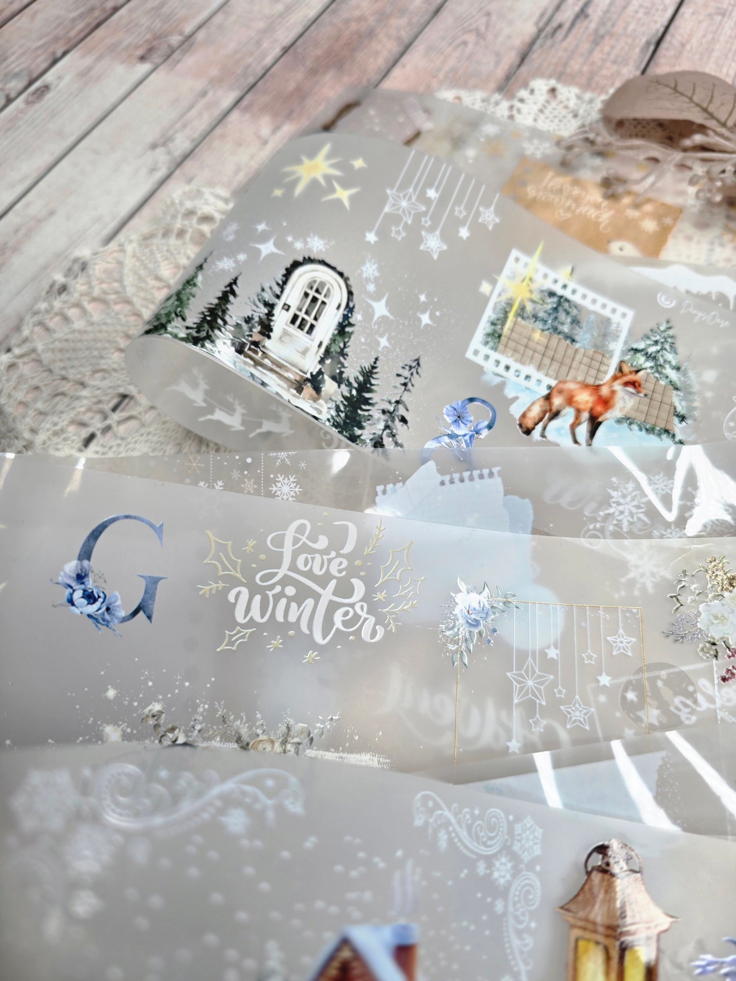 PET Tape „Winter’s Embrace“ – Danys Oase – Winterliches Design