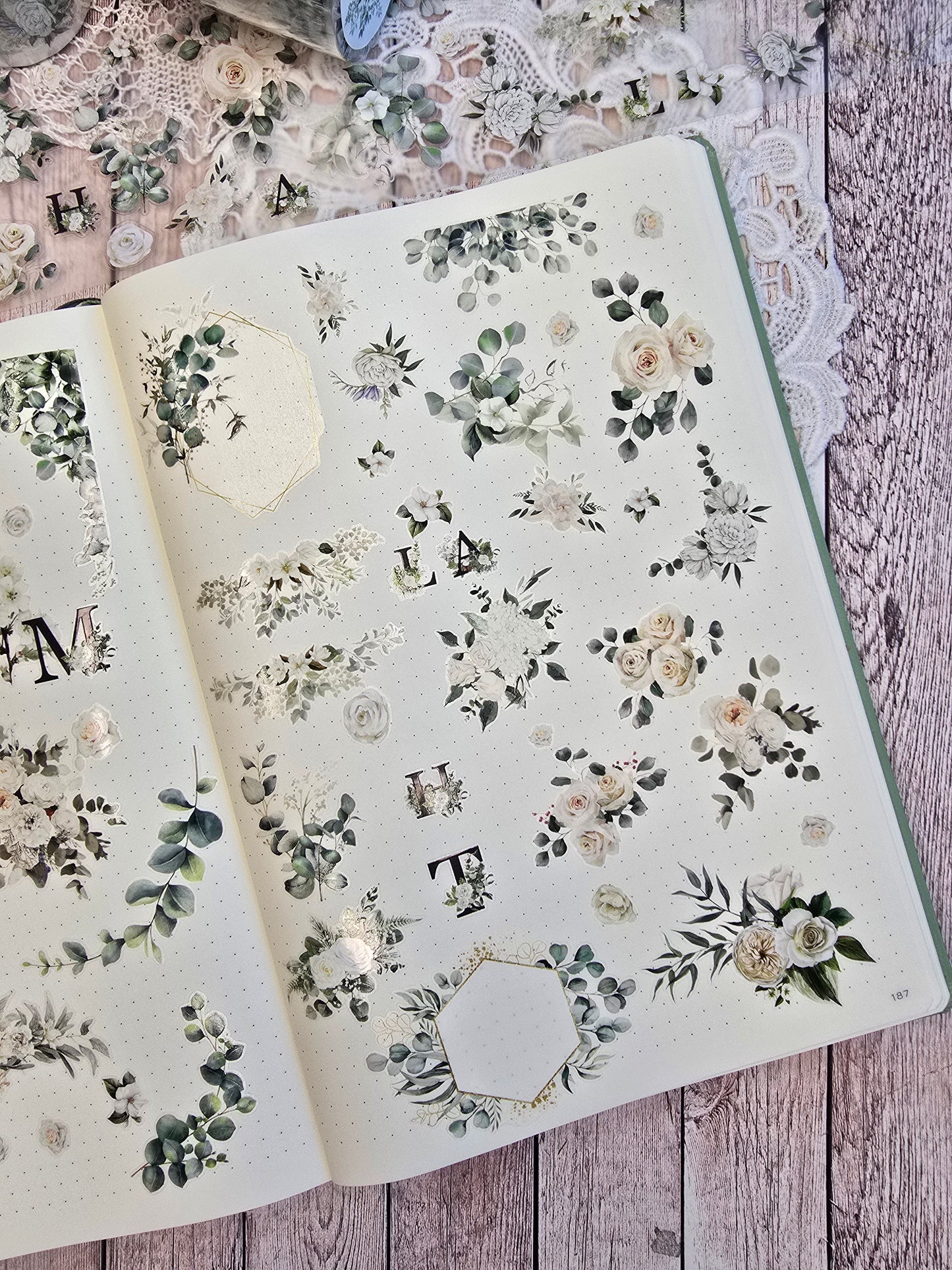 PET Tape „Serenade in White“ – Danys Oase – elegantes Pre-Cut Tape