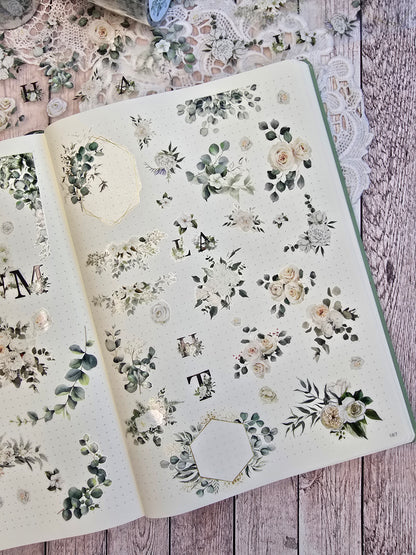 PET Tape „Serenade in White“ – Danys Oase – elegantes Pre-Cut Tape