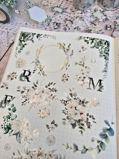 PET Tape „Serenade in White“ – Danys Oase – elegantes Pre-Cut Tape