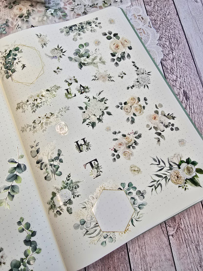 PET Tape „Serenade in White“ – Danys Oase – elegantes Pre-Cut Tape