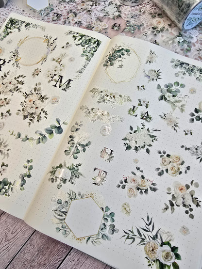 PET Tape „Serenade in White“ – Danys Oase – elegantes Pre-Cut Tape