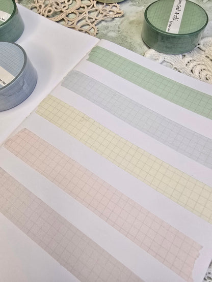 Grid Washi Tape – 15 mm x 10 m