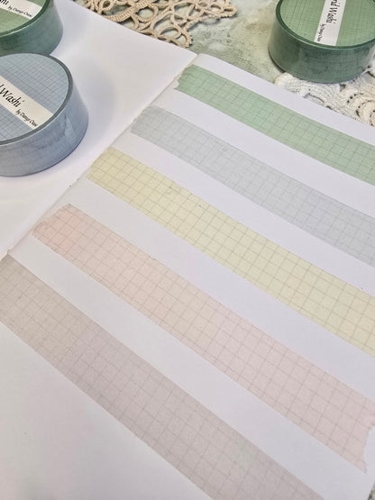 Grid Washi Tape – 15 mm x 10 m