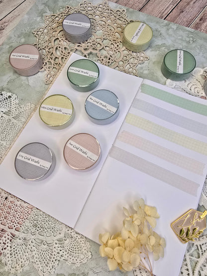 Grid Washi Tape – 15 mm x 10 m