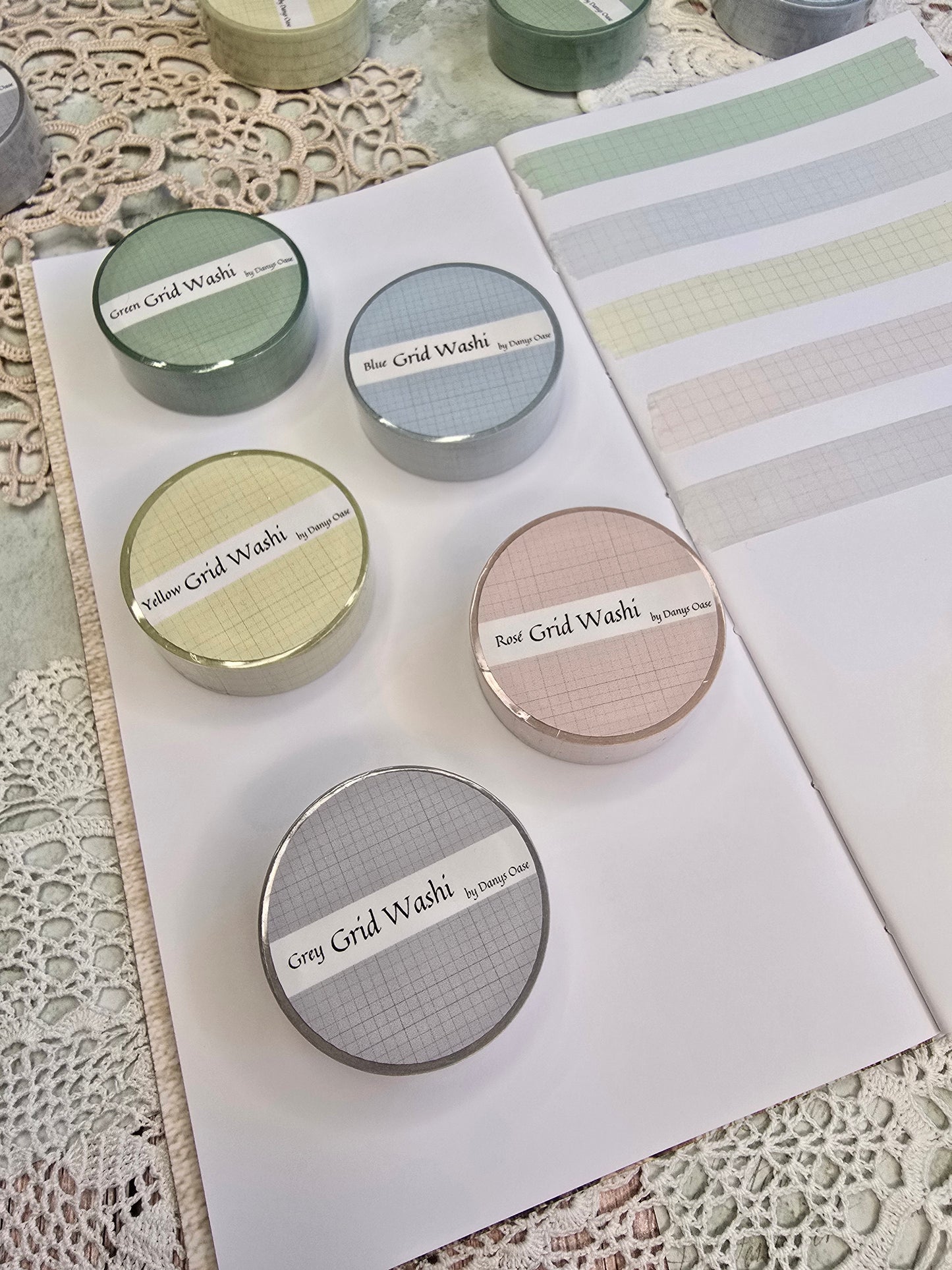 Grid Washi Tape – 15 mm x 10 m