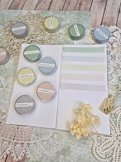 Grid Washi Tape – 15 mm x 10 m