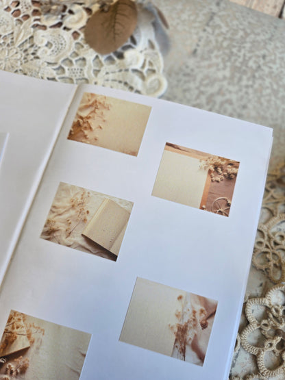 Vintage Portrait Sticker – 6 ästhetische Motive