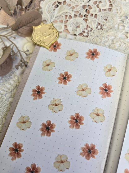 Stickers I 24 motifs I scrapbooking I journal I collage I aesthetic I vintage I cluster I decoration I scrapbooking I flowers