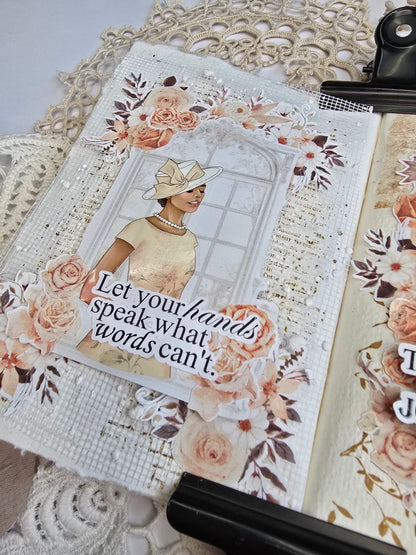 Sticker „Journal Quotes“ – 13 typografische Schwarz-Weiß-Zitate