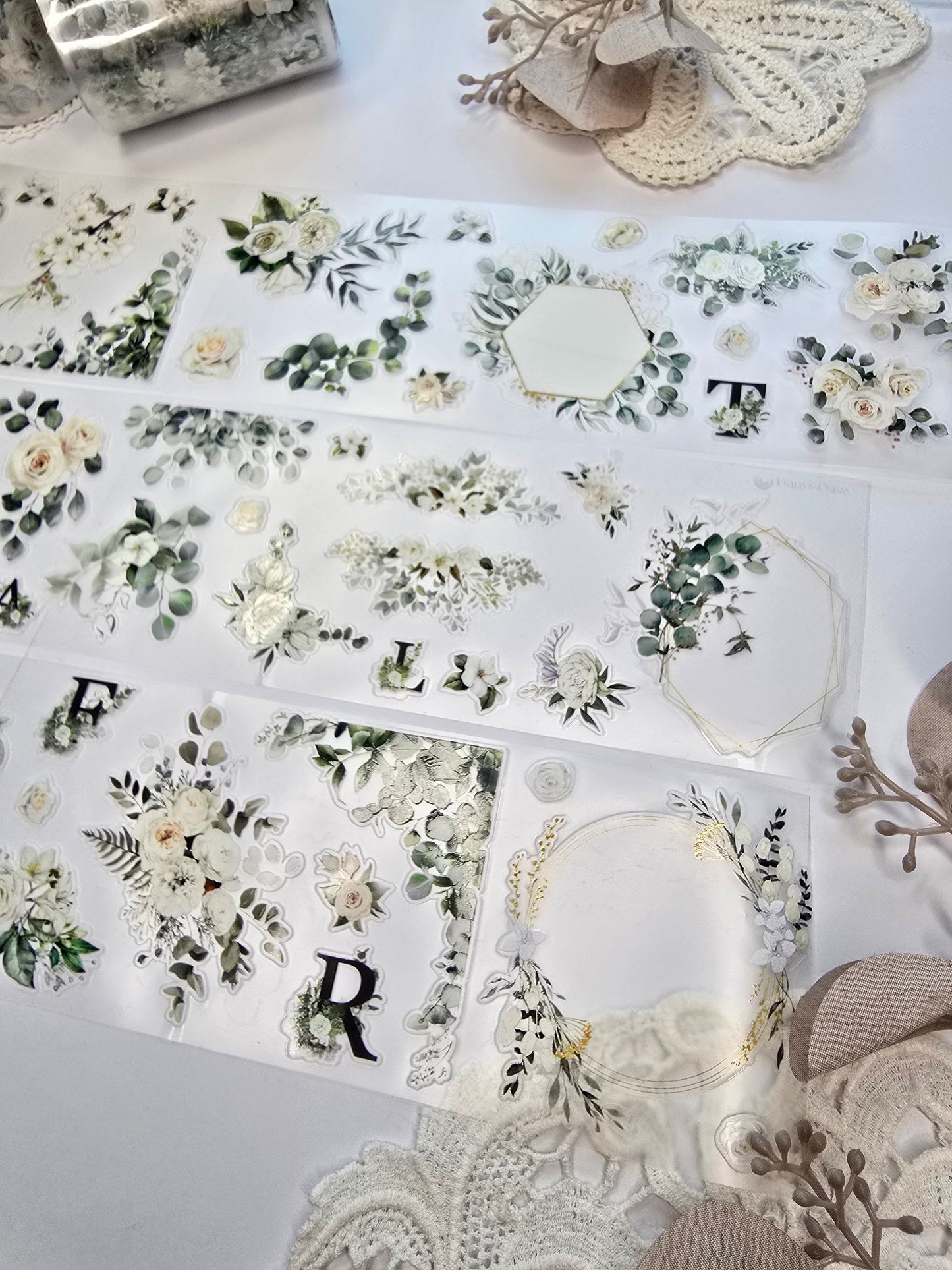 PET Tape „Serenade in White“ – Danys Oase – elegantes Pre-Cut Tape