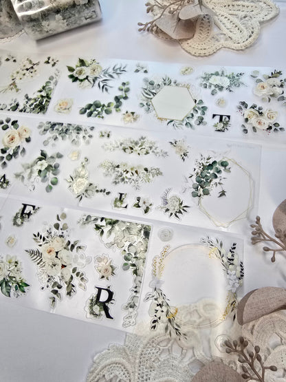 PET Tape „Serenade in White“ – Danys Oase – elegantes Pre-Cut Tape