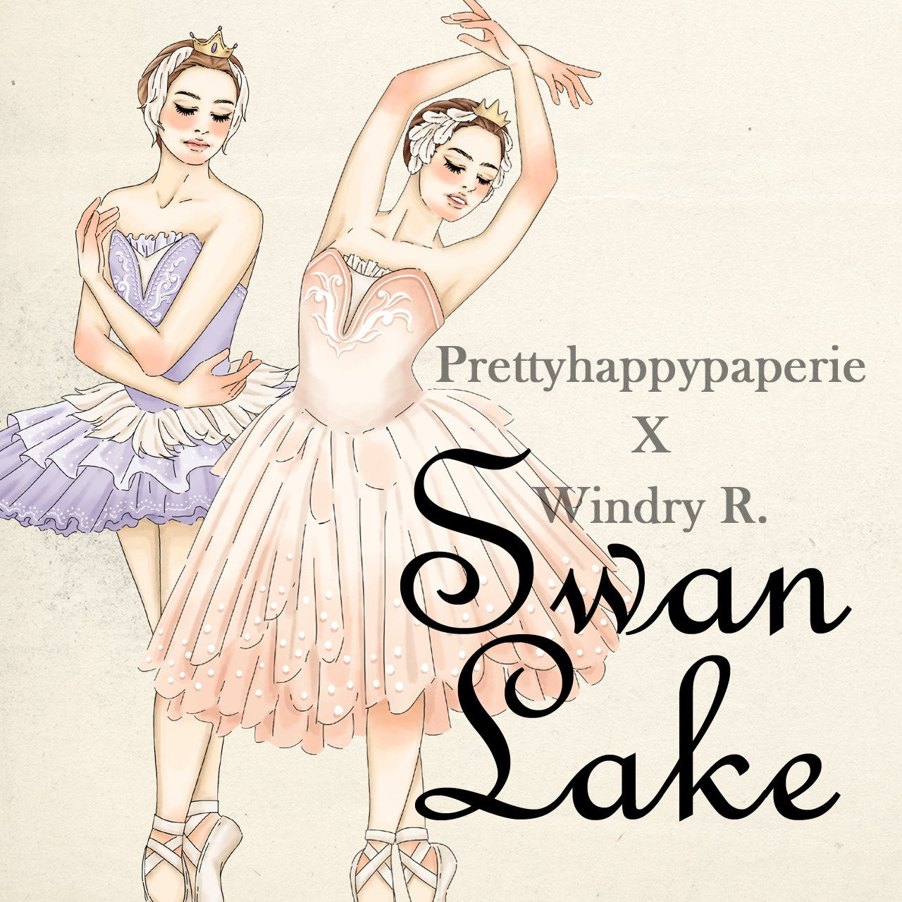 PET Tape „Swan Lake“ – Prettyhappypaperie × Windry R.