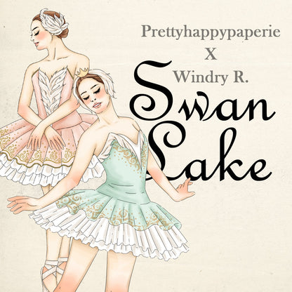 PET Tape „Swan Lake“ – Prettyhappypaperie × Windry R.